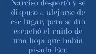 proyecto final - mito de eco y narciso