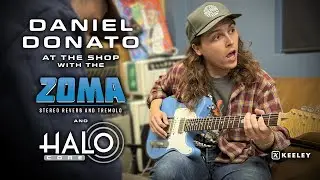 Daniel Donato - Zoma Stereo Reverb and Tremolo and HALO Core - Keeley Electronics