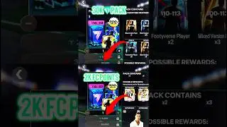 2K FC POINTS X 30K GEMS 💎 PACK