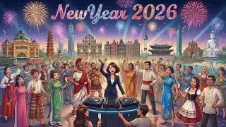 New Year EDM Music Mix on Global Cities - vol. 4