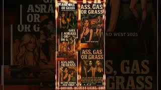 ASS, GAS, OR GRASS. NO COIN NO RIDE