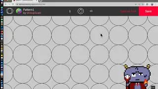 【OpenProcessing】2重for文を使う #02