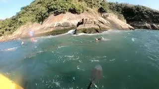 Natação no Mar - Equipe 15 - Copacabana - Leogafanha
