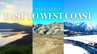 Scenic Roadtrip Cross Country | East to West Coast | South Carolina to California (Drone Footage)