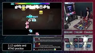 Continuing PIU Phoenix 2.12 update and practicing for RTAiJ