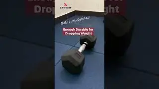 #Gym Mat #droptest - Watch Durability - Leeway Fitness #shorts