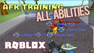 AFK TRAINING ALL SKILLS | SUPER HERO TRAINING SIMULATOR