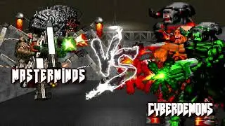 Complex Doom Battles: Cyberdemons vs Masterminds
