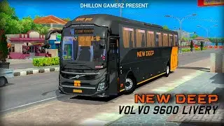 New Deep from  Volvo 9600xl bus Livery | Bussid Livery | Download Now