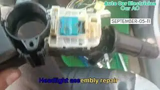 I20 car  headlight assembly repair #car repair 
