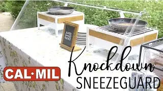 Knockdown Sneezeguard