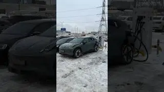 Zeekr X зимой в России