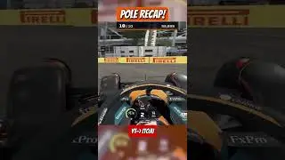 1:26 😱 #pole #quliafying #wow #MarinaBay #mega #season #Singapur #f1 #gaming #clip #short #shorts
