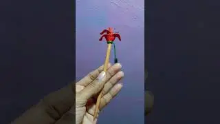 Hair Stick Making With Mouldit Clay #shorts #youtubeshorts #hairstick #handmade #clayart #claycraft
