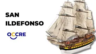 Maqueta de barco San Ildefonso 🇪🇸 - Paso a paso 10 | OcCre