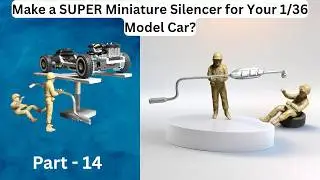 1/36 Model Car Exhaust Build: Step-by-Step Tutorial
