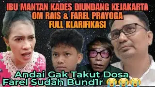 FAREL PRAYOGA TERDIAM KETIKA OM RAIS TANYAKAN INI‼️SUKSES DIMASA KECIL TAPI TAK BAHAGIA 😭😭😭