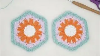 Motivo f&aacute;cil e lindo para nosso cropped (Destros) #semprecirculo #professoraelisacroche #crochet