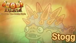 My Singing Monsters: Amber Island But Jake The Drake Style | Stogg