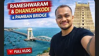 Rameshwaram Dhanushkodi Nalliapar Temple full travel vlog 🚗🌊🛕Innova road trip | Shot on iPhone 15 |