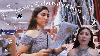 TOURISM STUDENTS MUST HAVE | Buying Stuffs + HAUL, Tips from 1st Year Tourism Student | Vlog 10