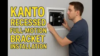 Встраиваемый поворотный кронштейн Kanto для телевизора Frame TV