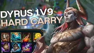 DYRUS CARRIES HIS INTING TEAM