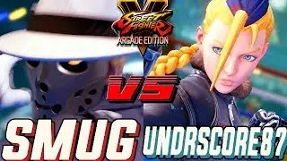 SFV AE 💥 SMUG (G) VS. UNDRSCORE87 (#1 NA Cammy)  RANKED SET 🔥 NRSFV