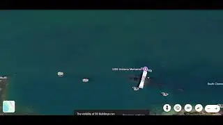 Uss  Arizona on google earth 