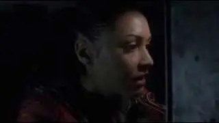 t100 1x12  | raven and jasper try to save bellamy + they hear a gunshot