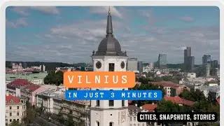 Vilnius in 3 Minutes 🇱🇹 | Must-See Spots, Food, and Hidden Gems! | 3 Minute City Guides