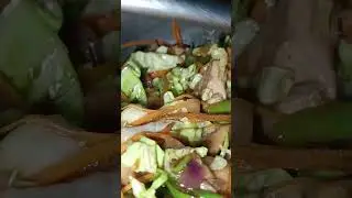 I'm cooking recipes pancit Canton with Bihon ala Mama Dons