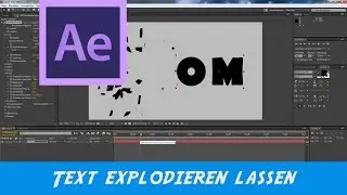 After Effects Text Explosion - Tutorial DEUTSCH/GERMAN