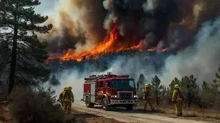 France Battles Massive Wildfires &ndash; Thousands Evacuated as Flames Rage Across Southern Regions