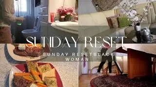 SUNDAYRESET | Black woman Cleaning Motivation +Cooking #cleaning #weekend #reset