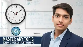 Ab Bhulna Bhool Jaoge : 20 Minute Me Master Any Topic | Brain Hack for Exams 🔥