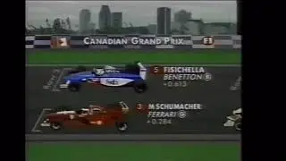 ITV F1 Canada 1998 grid