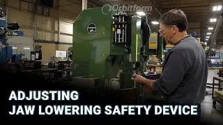 Adjusting the Jaw Lowering Safety Device