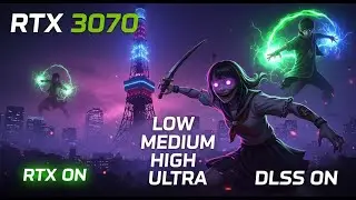 MSI GP66 | RTX 3070 | Ghostwire Tokyo | Все настройки | RTX включен | 1440P | Тест игрового проце...