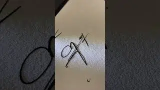 How to sign the letter N? #signature #viral #handwriting