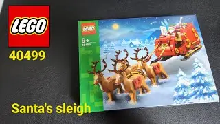 Lego 40499 Santa's sleigh build / 레고 산타의 썰매