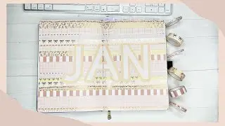 January 2024 Peach  Plan With Me ✨