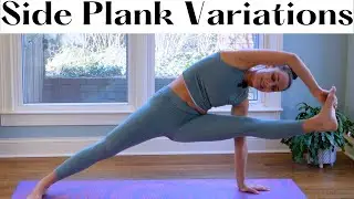 Creative Vinyasa Yoga Flow with Side Plank Variations