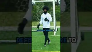 Goalkeeping advice for quick decision-making
