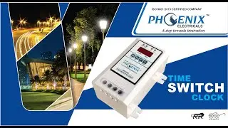 Digital timer switch and clock. Information and use.