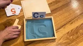 Montessori Sand Tray for Toddlers: Learn Letters the Fun Way!