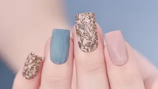 3D Flower Nails | Mirror Powder | Easy DIY Nail Design | KADS