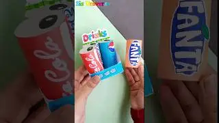 Mini Paper Drinks Bottle #shorts