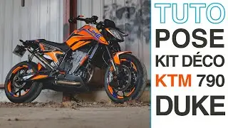 TUTO - POSE DE KIT D&Eacute;CO by F&eacute;roce Graphics (KTM 790 DUKE)