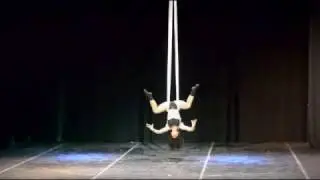 Aerial Sling performance by Vaso Vasiliou | Academy of Dance christmas show